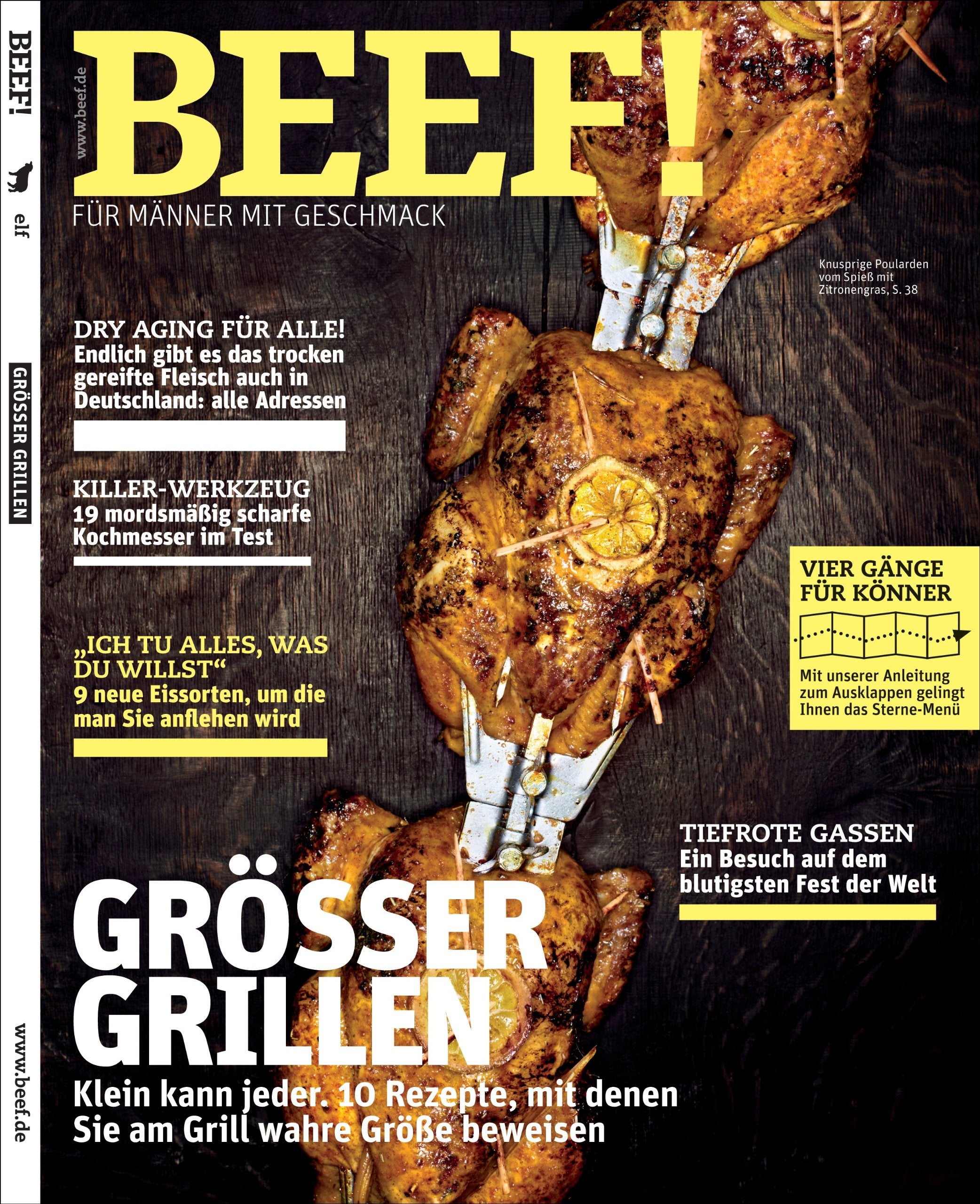BEEF! - Für Männer mit Geschmack: Ausgabe 3/2012 Leisure, Home & Garden