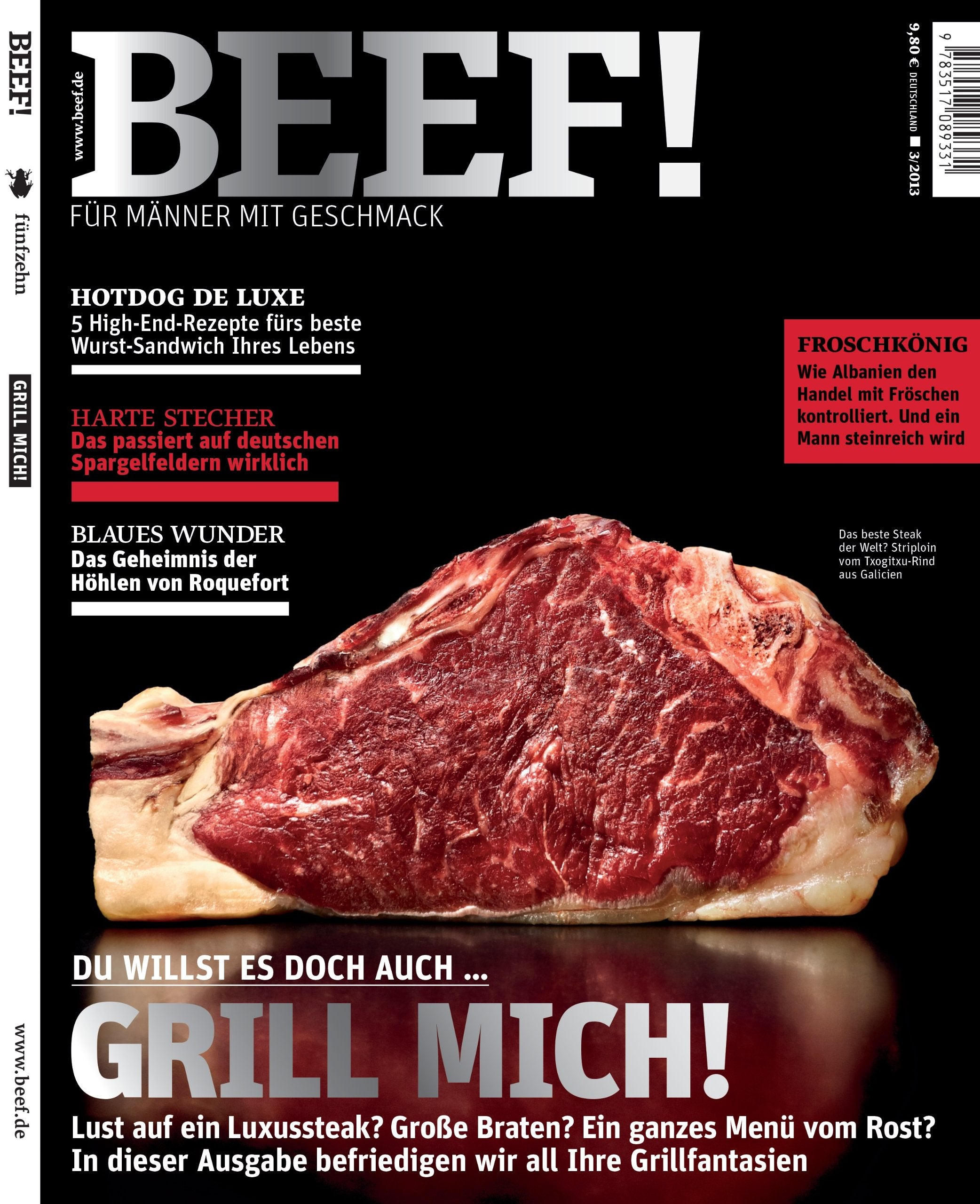 BEEF! - Für Männer mit Geschmack: Ausgabe 3/2013 Leisure, Home & Garden