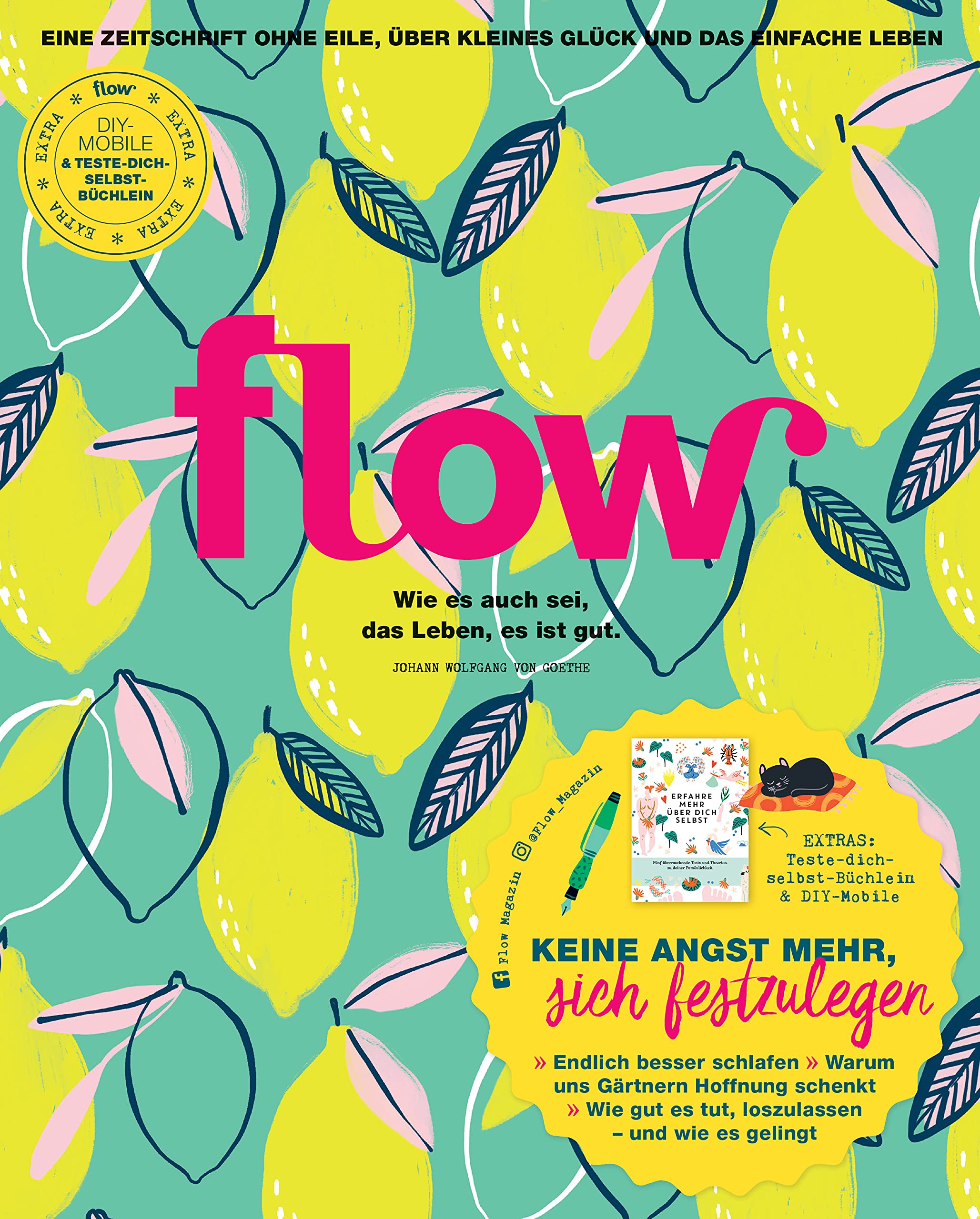Flow Nummer 58 (4/2021): Eine Zeitschrift ohne Eile, über kleines Glück und das einfache Leben Memories