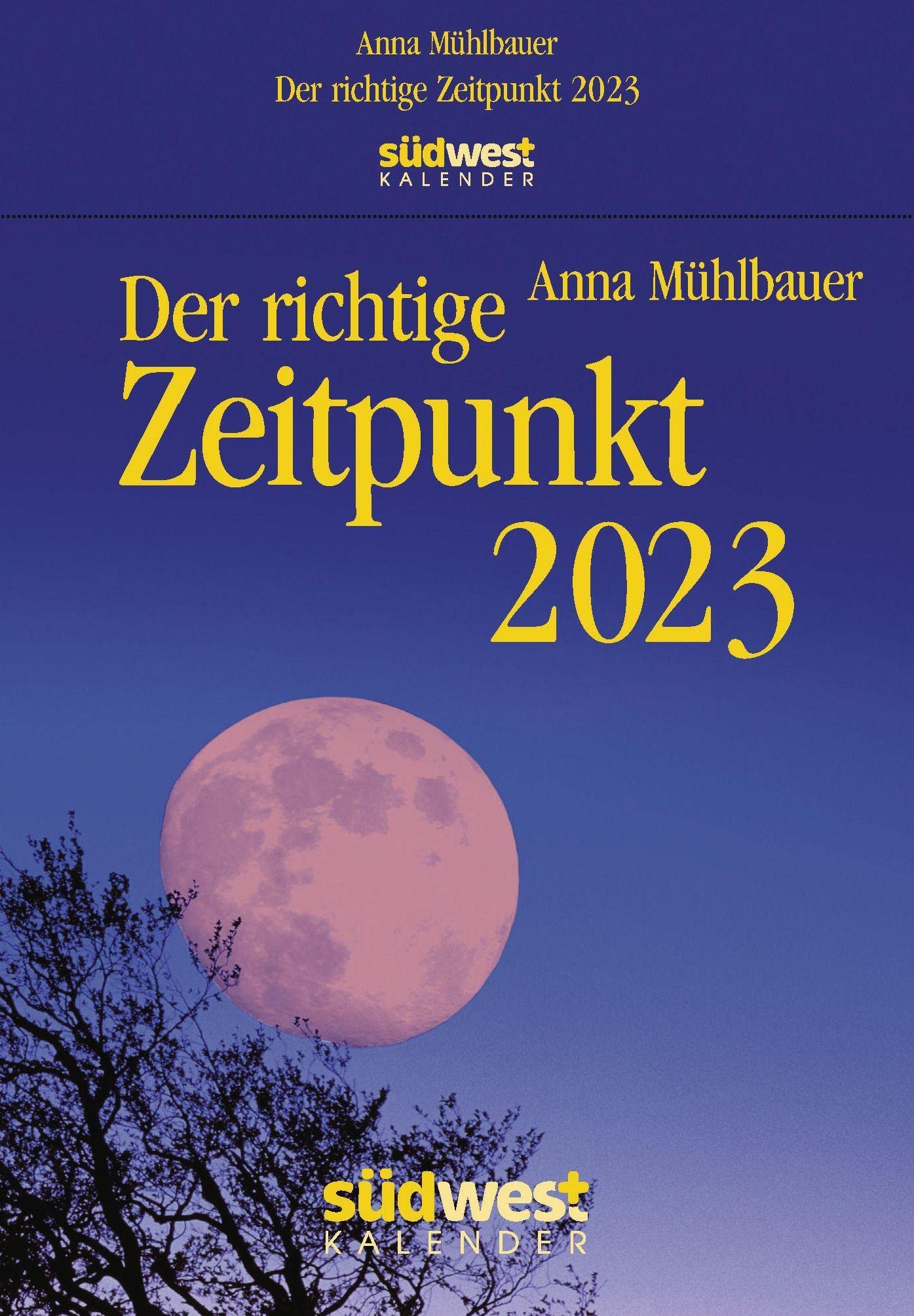 Der richtige Zeitpunkt 2023 - Tagesabreißkalender zum Aufhängen, mit stabiler Plastikaufhängung Leisure, Home & Garden