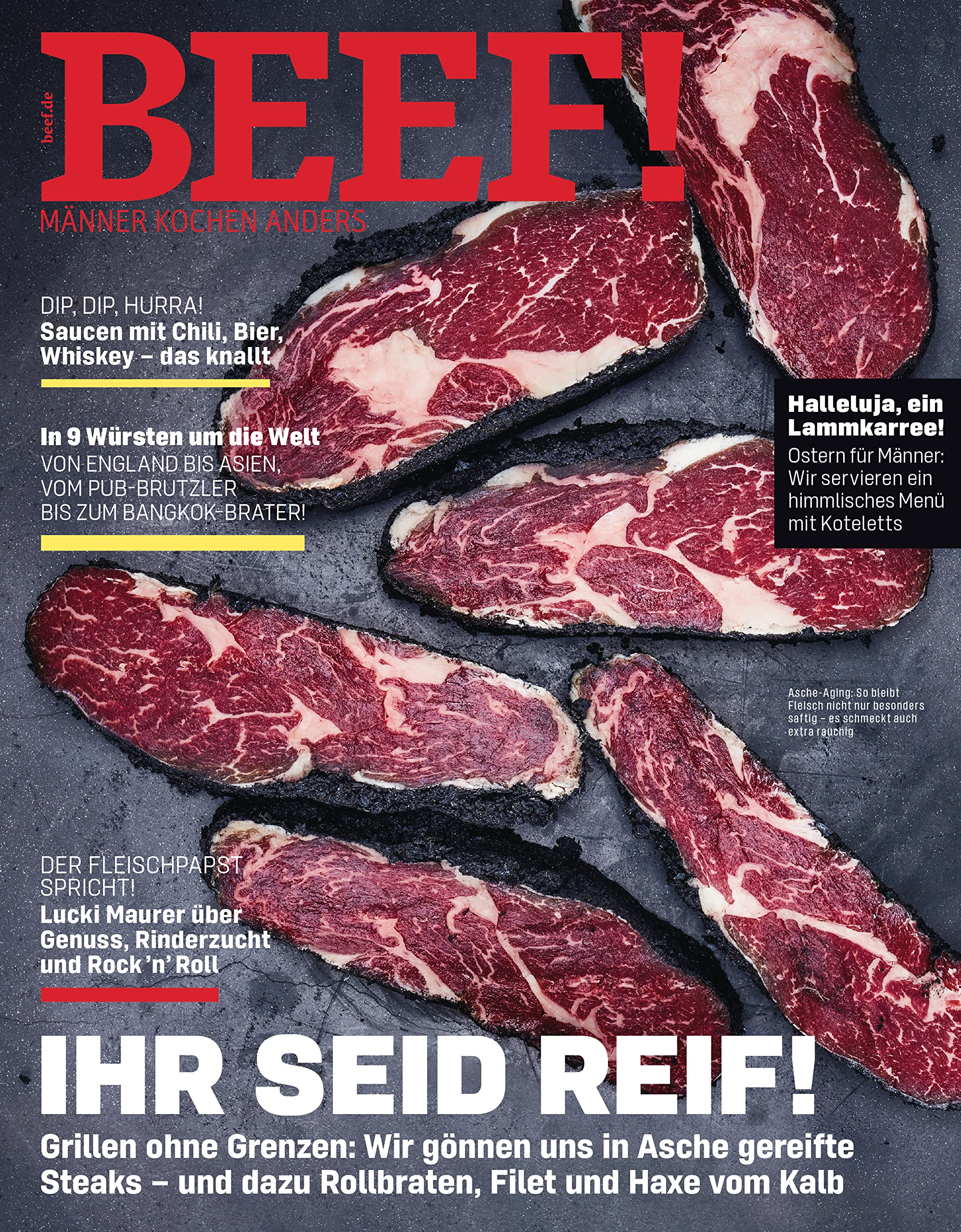 BEEF! Nr. 68 (2/2022): Männer kochen anders Leisure, Home & Garden