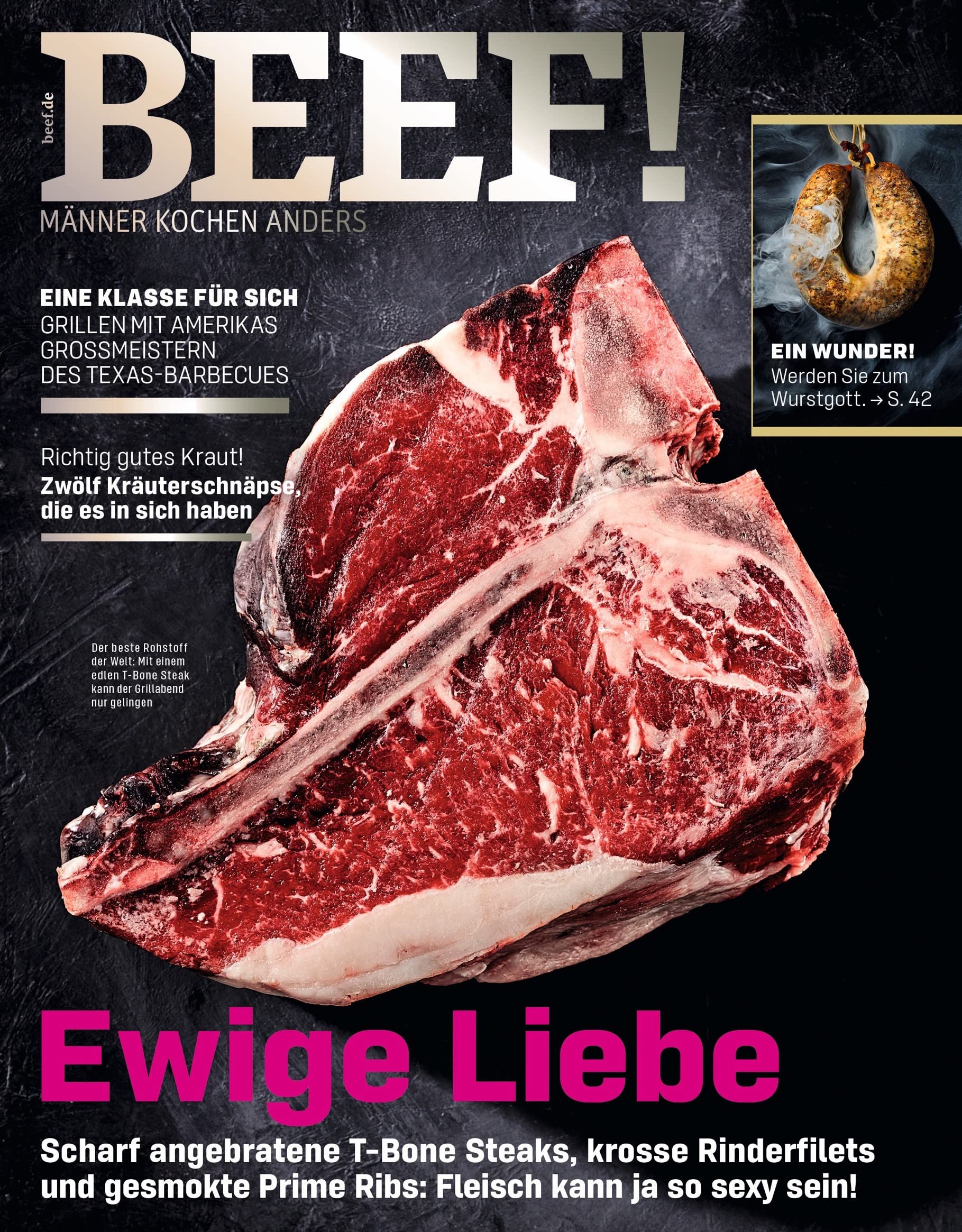 BEEF! Nr. 71(5/2022): Männer kochen anders Leisure, Home & Garden