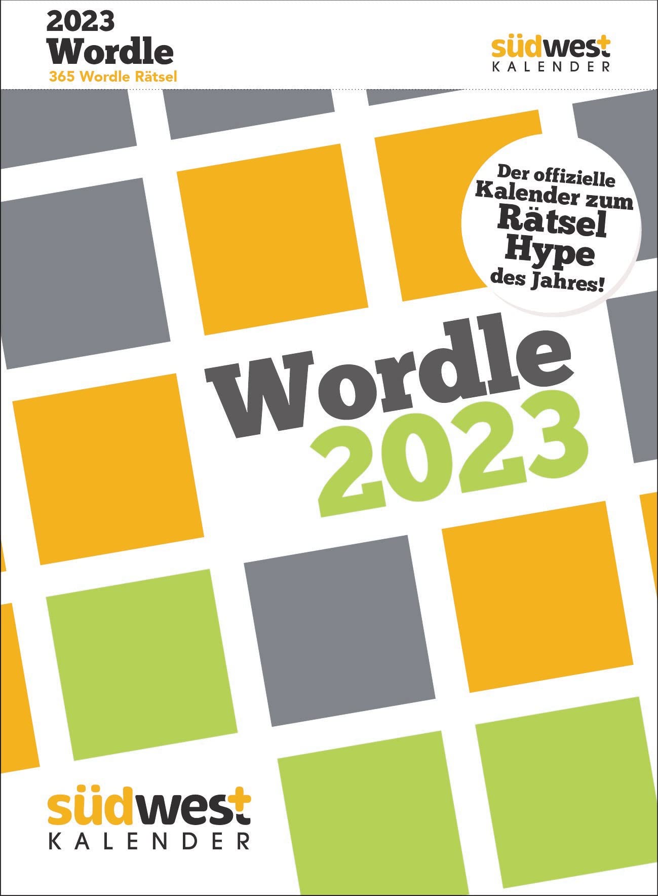 Wordle 2023 - Der offizielle Kalender zum Rätsel-Hype des Jahres: Tagesabreißkalender zum Aufstellen oder Aufhängen Lifestyle