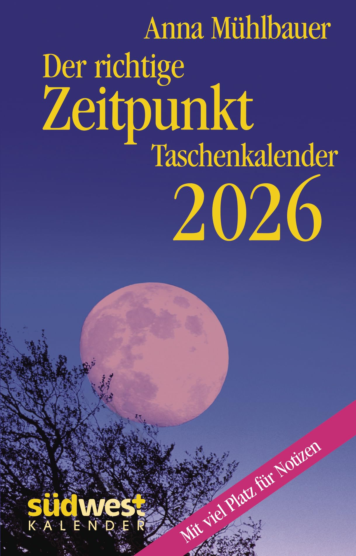 Der richtige Zeitpunkt 2026 - Taschenkalender im praktischen Format 10,0 x 15,5 cm Leisure, Home & Garden