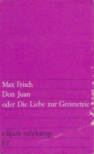 Don Juan oder Die Liebe zur Geometrie - Komödie in fünf Akten Books