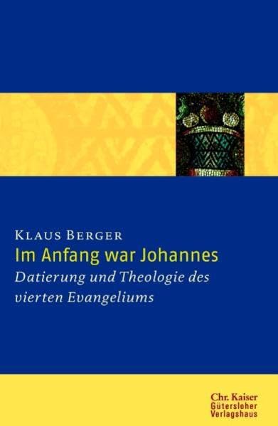 Im Anfang war Johannes: Datierung und Theologie des vierten Evangeliums. Memories