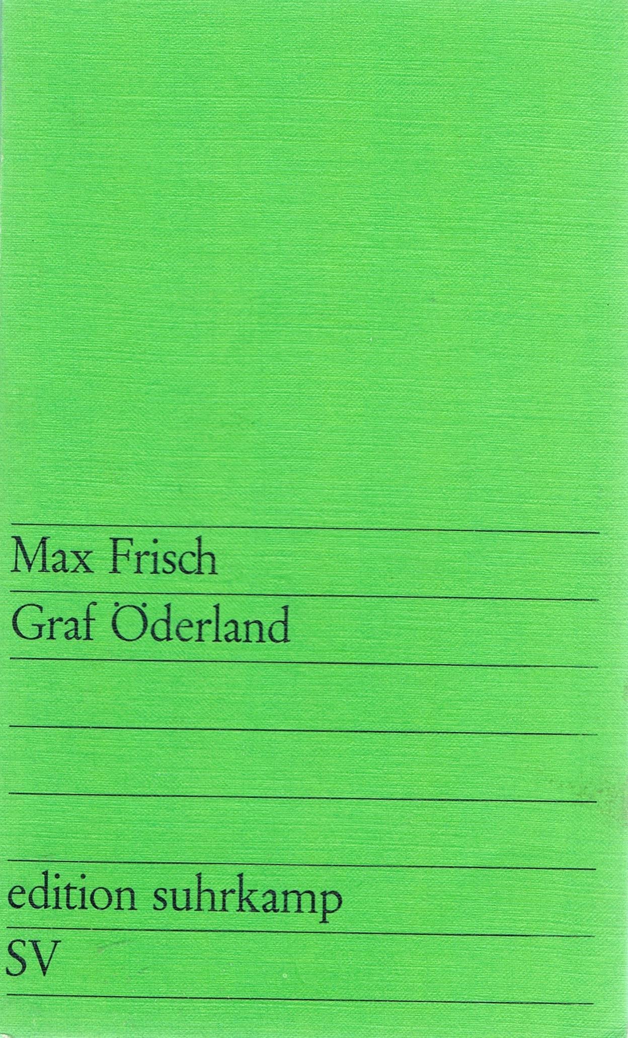 Graf Öderland. Eine Moritat in zwölf Bildern Books