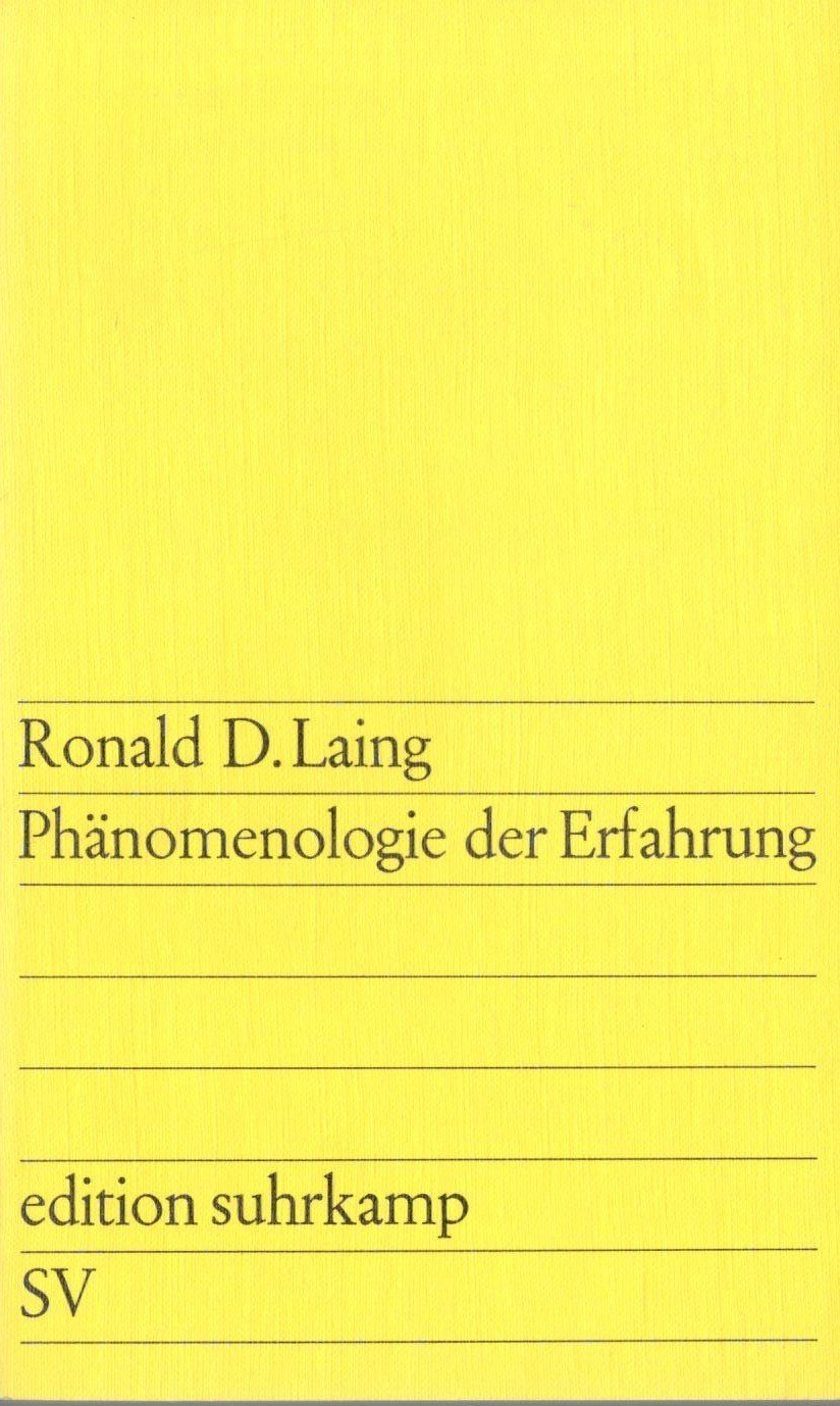 Phänomenologie der Erfahrung Books