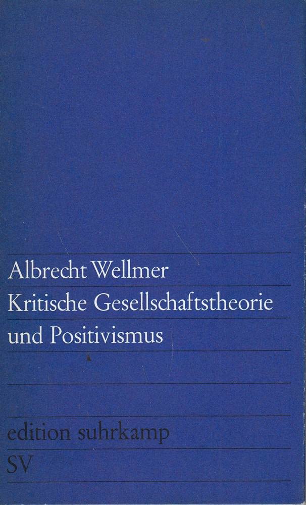 Kritische Gesellschaftstheorie und Positivismus Books