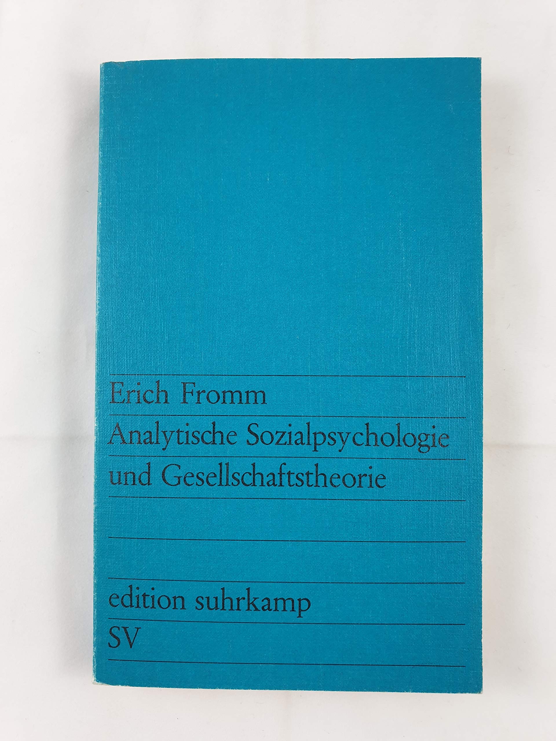 Analytische Sozialpsychologie und Gesellschaftstheorie Books
