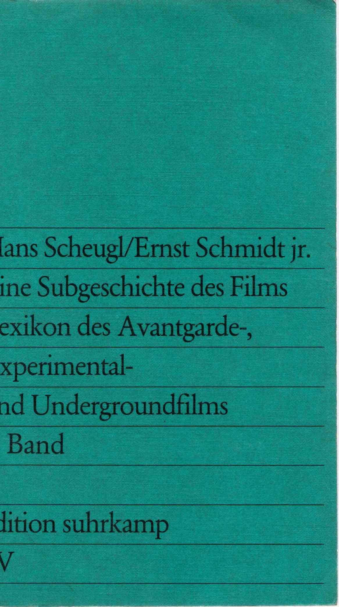 Eine Subgeschichte des Films. Lexikon de Avantgarde-, Experimental- u. Undergroundfilms Media & Communication