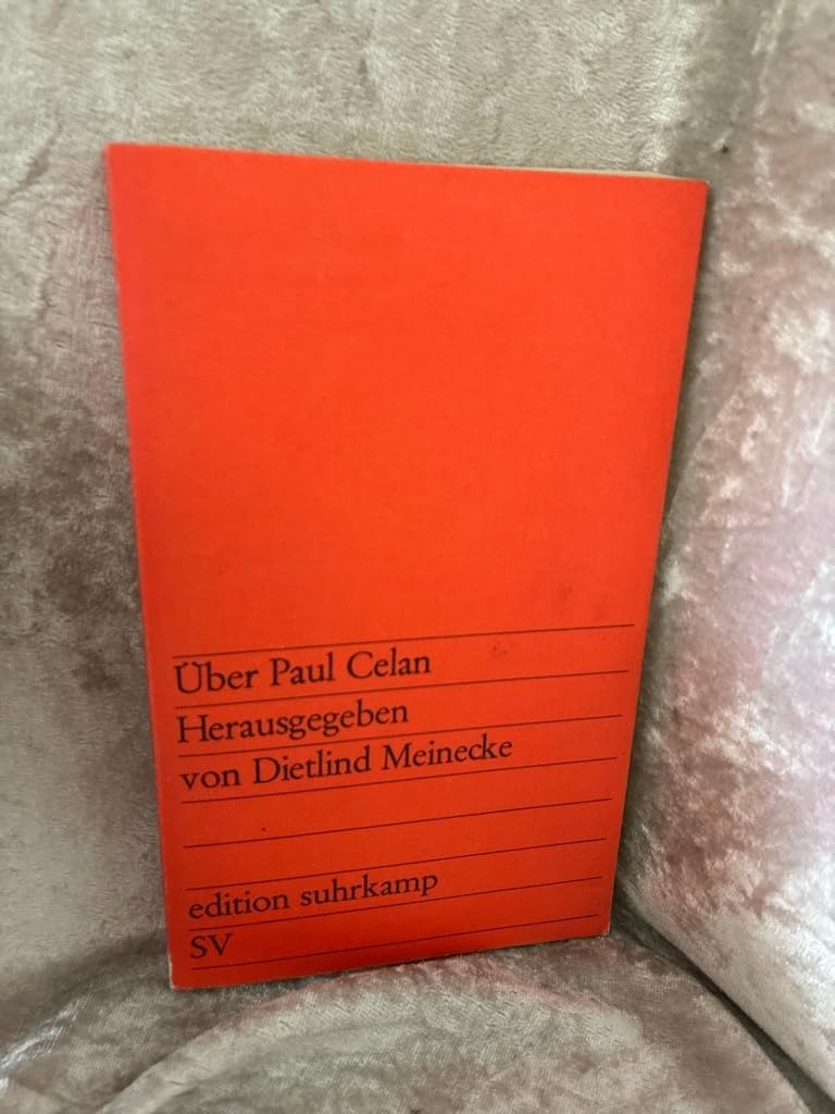Über Paul Celan Books