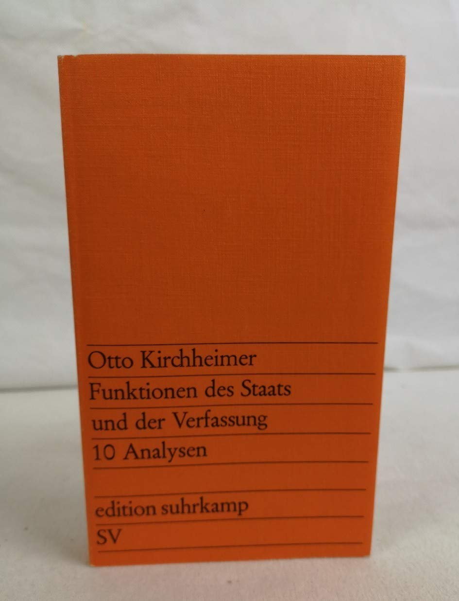 Funktionen des Staats und der Verfassung Law