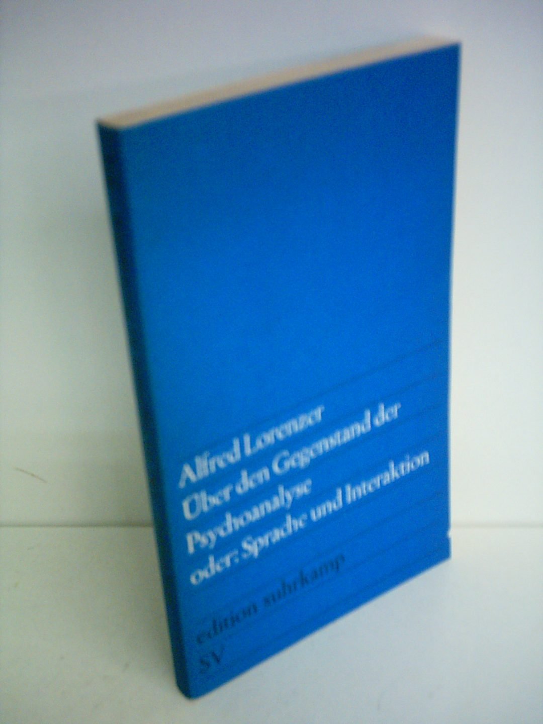 Über den Gegenstand der Psychoanalyse oder: Sprache und Interaktion Books