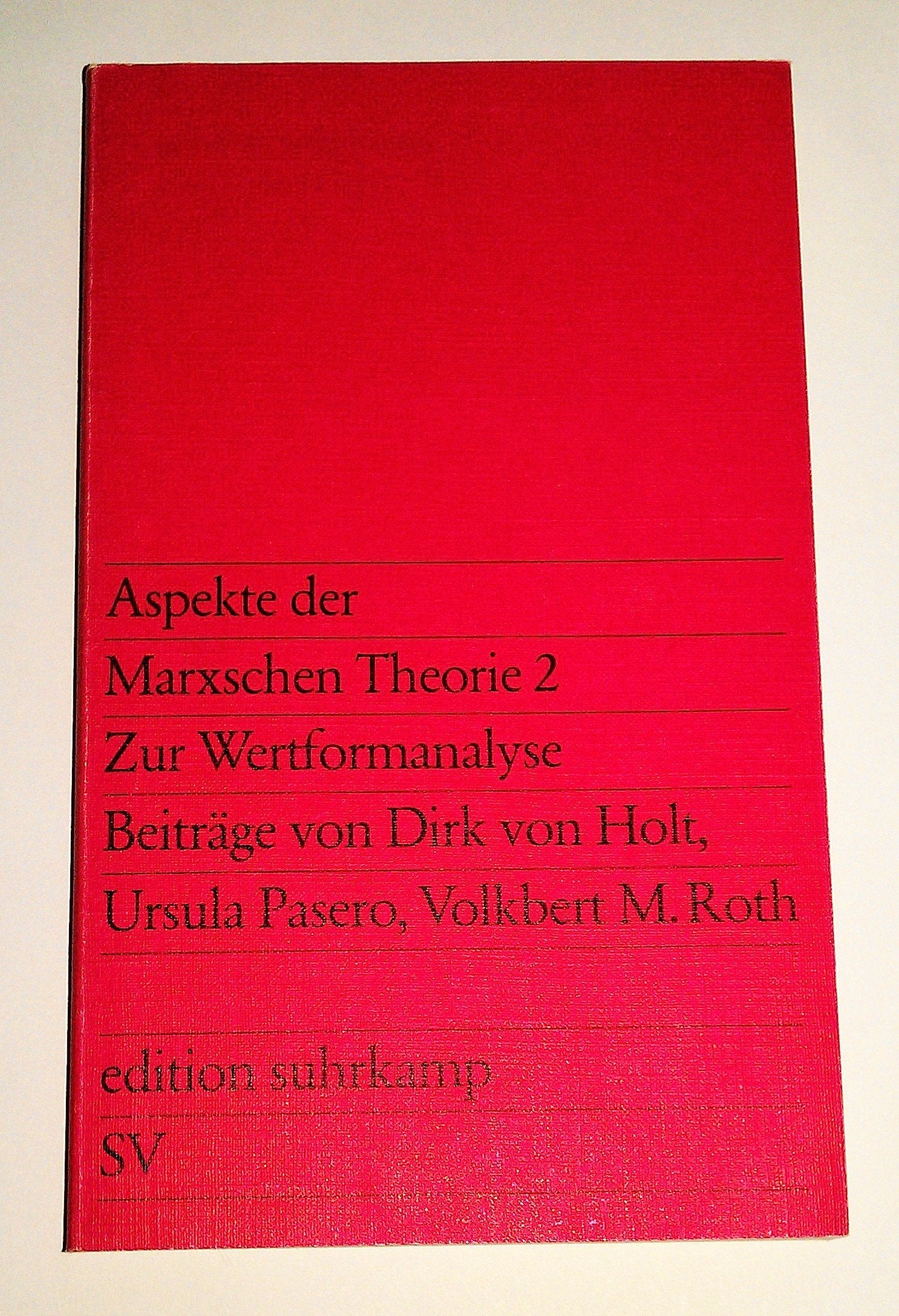 Aspekte der Marxschen Theorie 2 Books