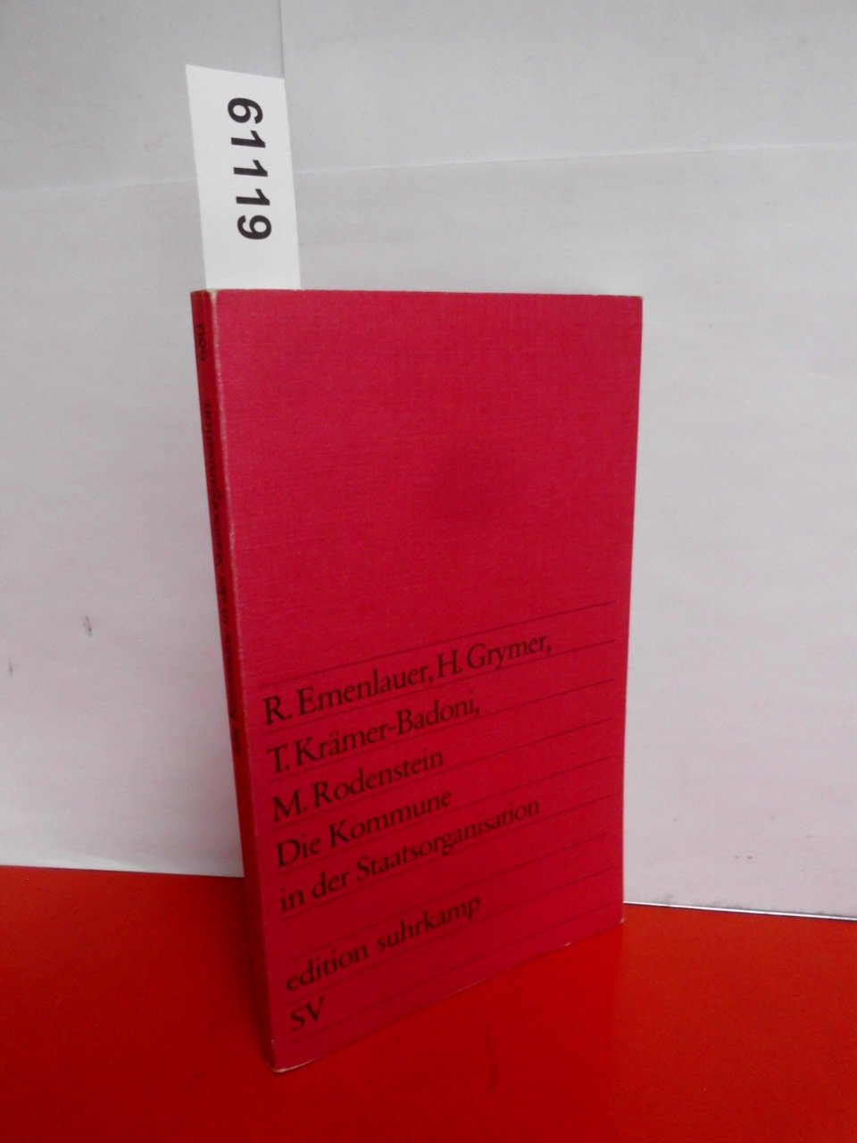 Die Kommune in der Staatsorganisation Books