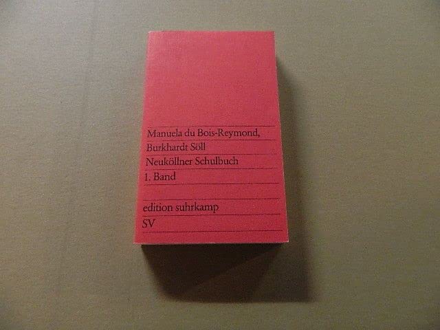 Neuköllner Schulbuch, 1. Band Books