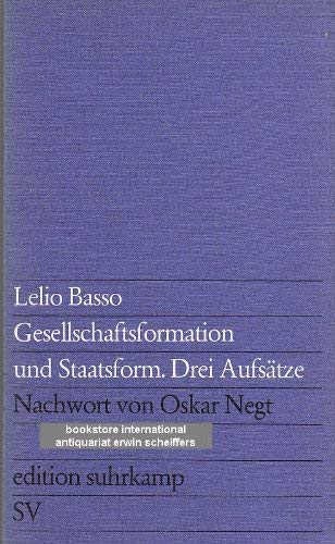 Gesellschaftsformation und Staatsform. Drei Aufsätze. Books
