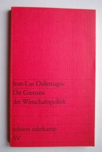 Die Grenzen der Wirtschaftspolitik Books