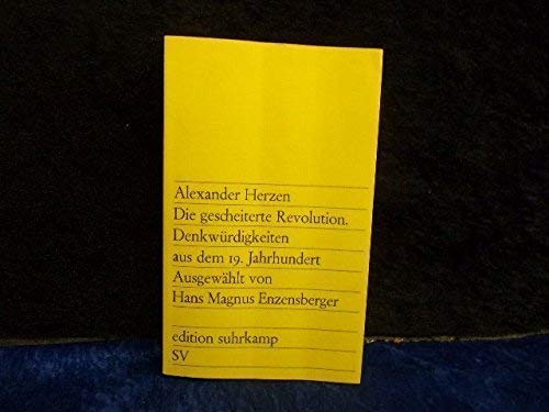Product Image: Die gescheiterte Revolution.