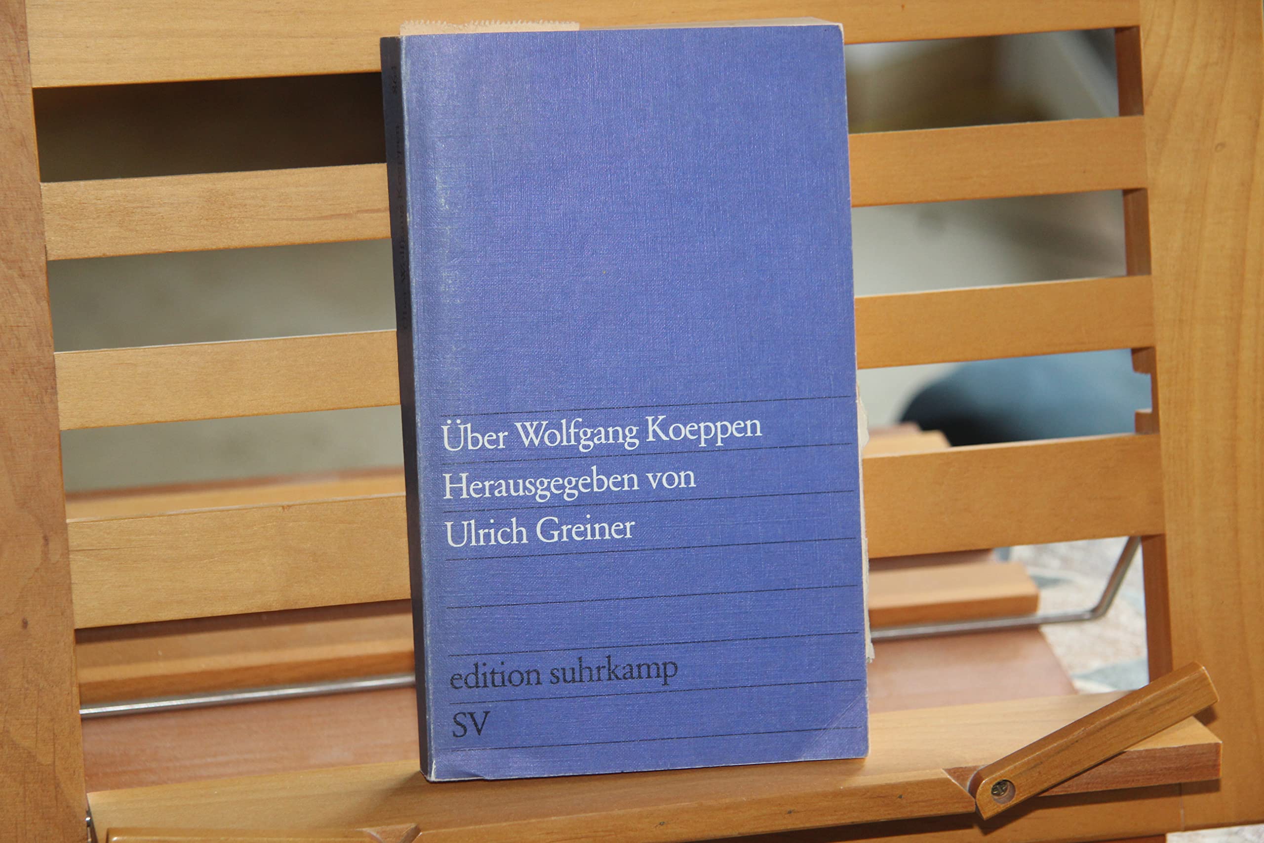 Über Wolfgang Koeppen. Books