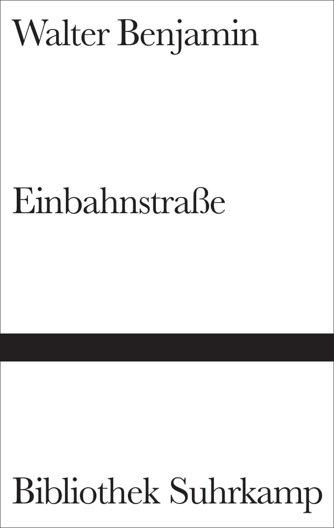 Einbahnstraße Philosophy