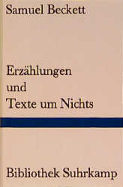 Erzählungen und Texte um Nichts Contemporary literature