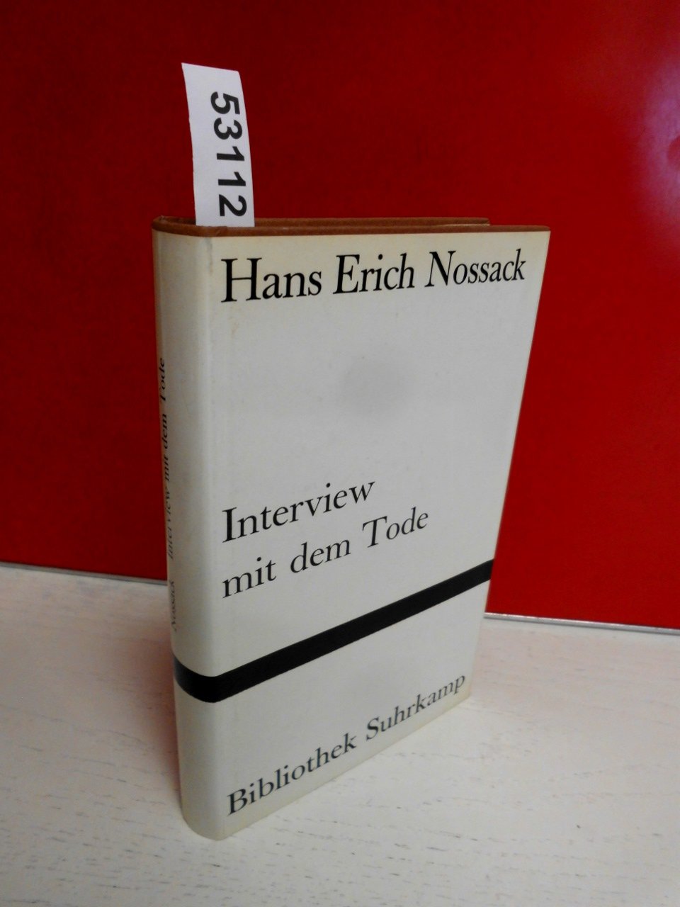Product Image: Interview mit dem Tode (Bibliothek Suhrkamp)
