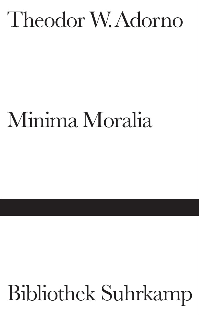 Minima Moralia Philosophy