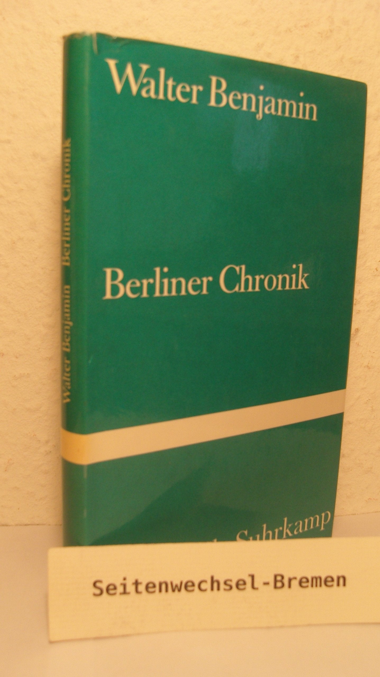Product Image: Berliner Chronik (Bibliothek Suhrkamp)
