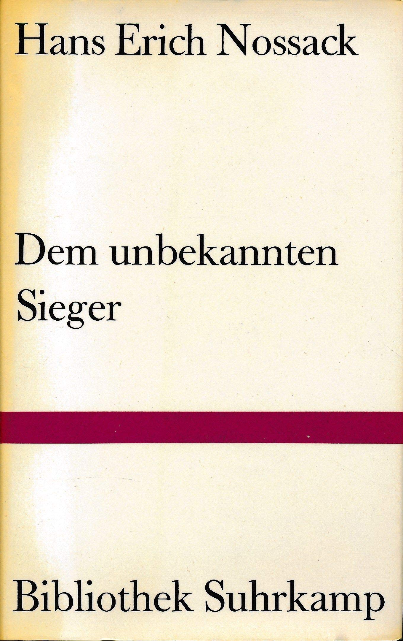 Product Image: Dem unbekannten Sieger.