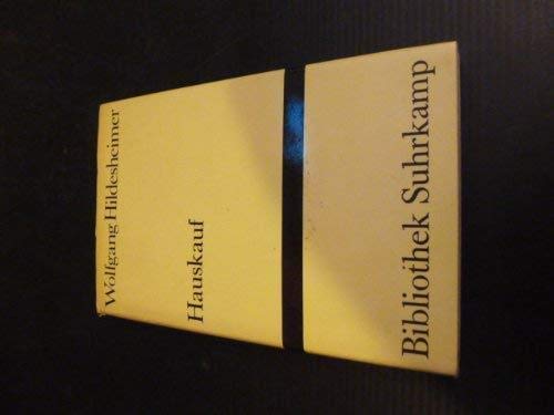 Hauskauf: Hörspiel (Bibliothek Suhrkamp) Books