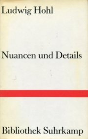 Nuancen und Details: Prosa (Bibliothek Suhrkamp) Philosophy