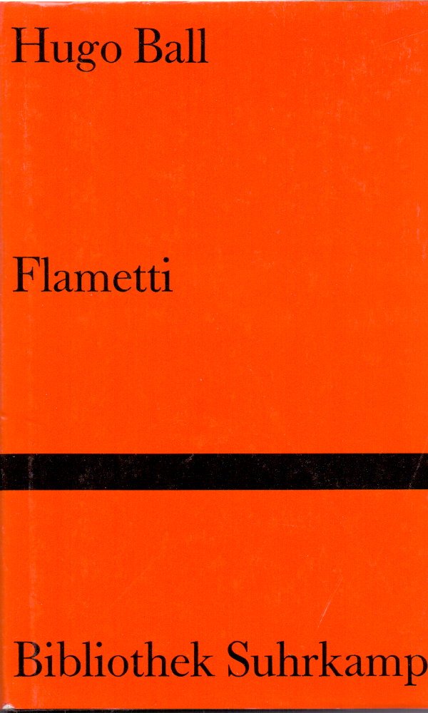 Flametti oder Vom Dandysmus der Armen. Roman Contemporary literature