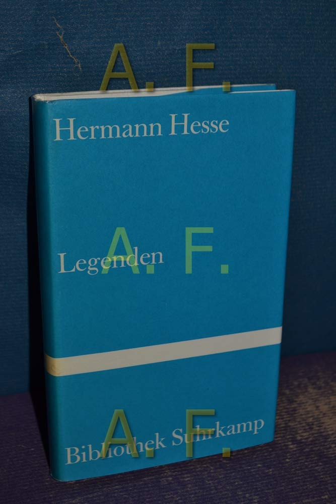 Legenden: Zus.gest. v. Volker Michels (Bibliothek Suhrkamp) Contemporary literature