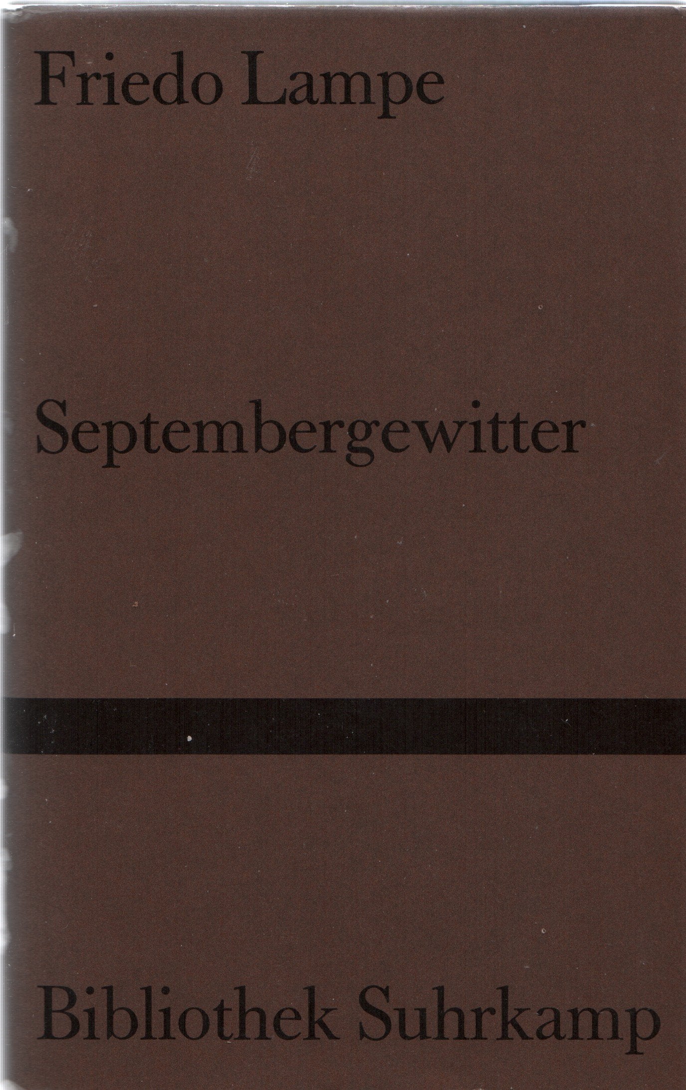 Septembergewitter. book