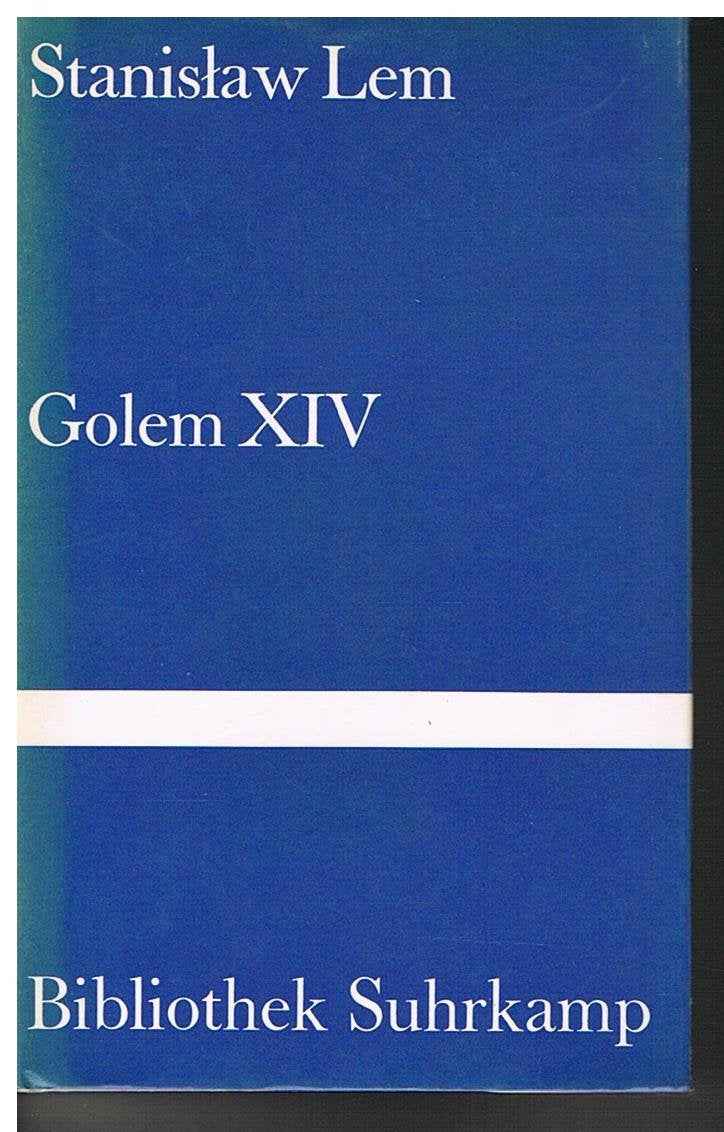 Golem XIV. (Bibliothek Suhrkamp) Books