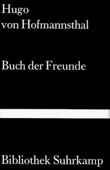 Buch der Freunde (Bibliothek Suhrkamp) Classics
