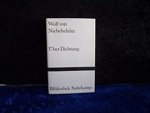Über Dichtung: Aufsätze (Bibliothek Suhrkamp) Books