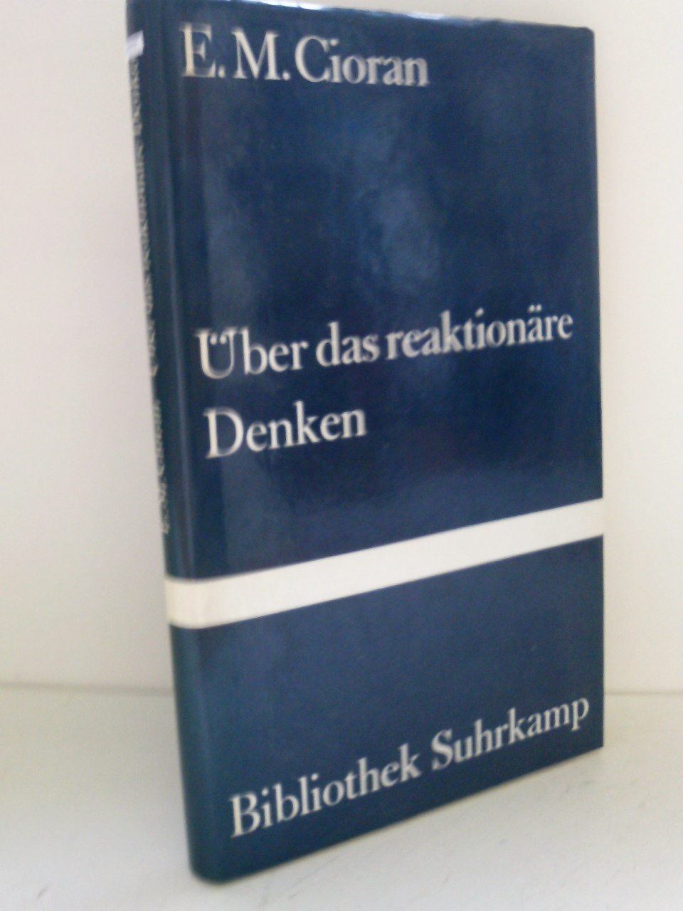 Über das reaktionäre Denken: Zwei Essays (Bibliothek Suhrkamp) Philosophy