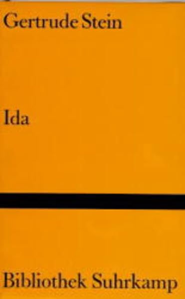 Ida: Roman (Bibliothek Suhrkamp) Books