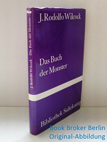 Das Buch der Monster (Bibliothek Suhrkamp) Books
