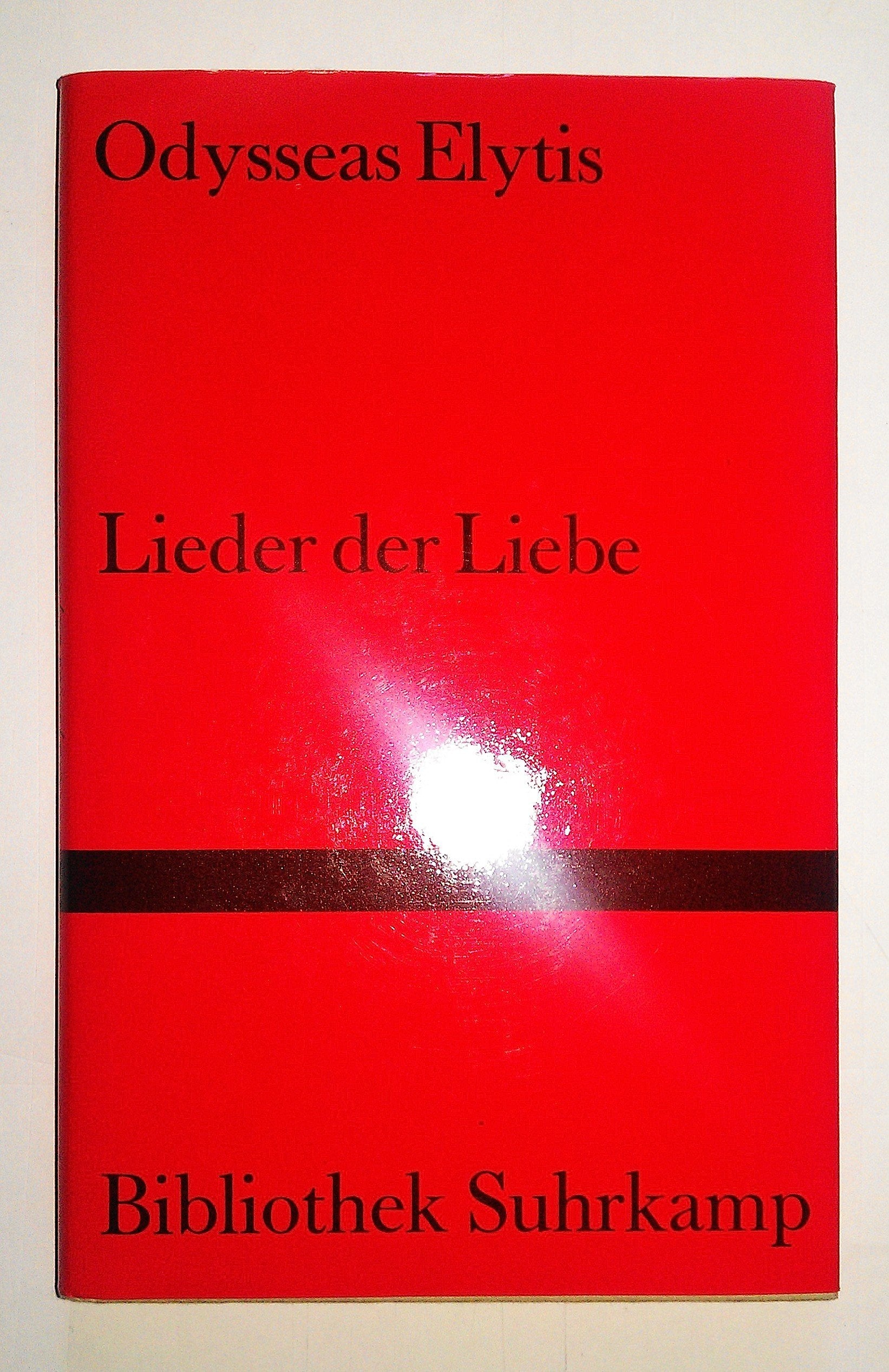 Lieder der Liebe: Neugriechisch und deutsch. Übertragen von Hans Eideneier. Mit acht Collagen des Autors (Bibliothek Suhrkamp) Poetry