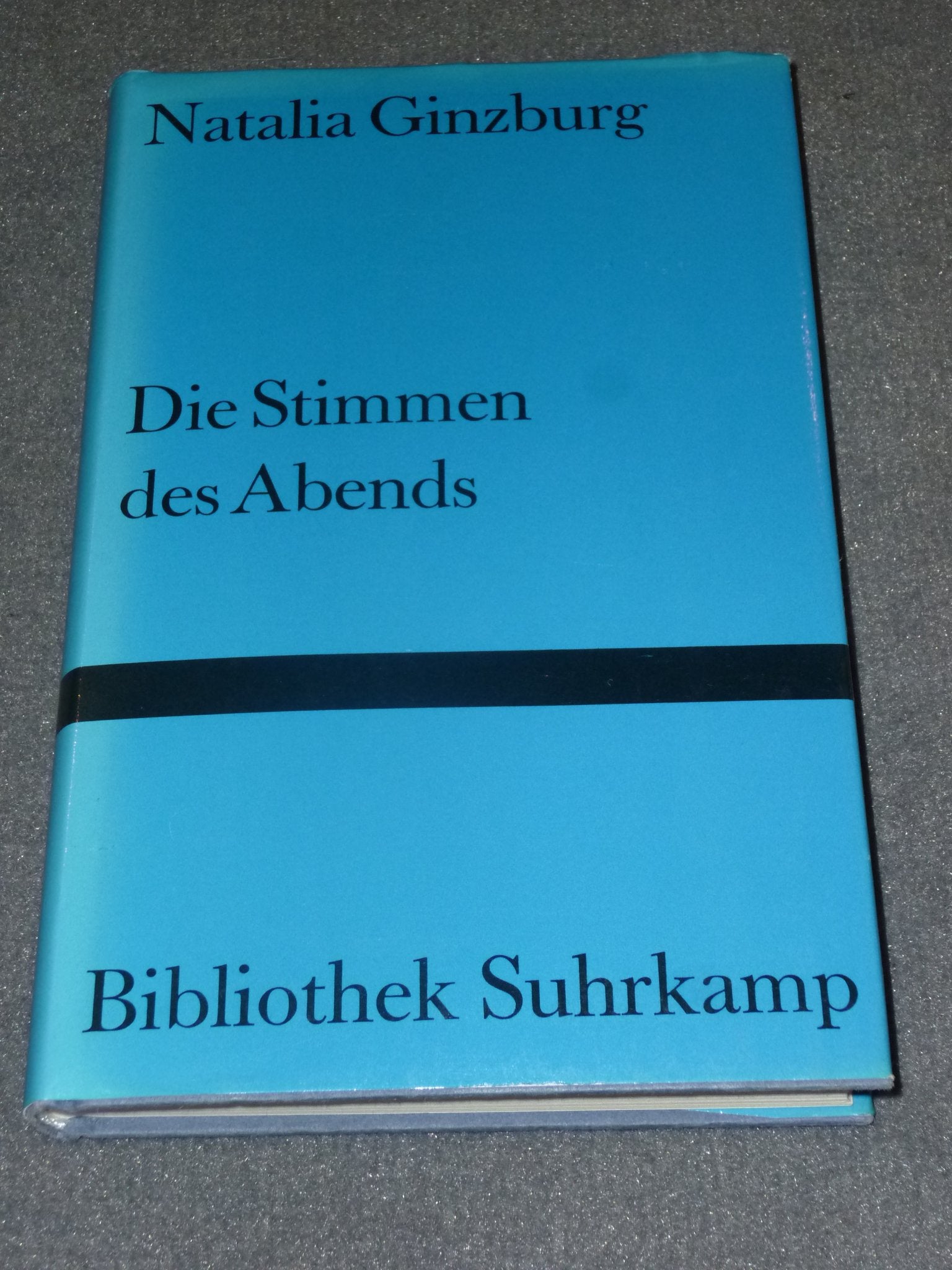 Die Stimmen des Abends: Roman (Bibliothek Suhrkamp) Contemporary literature