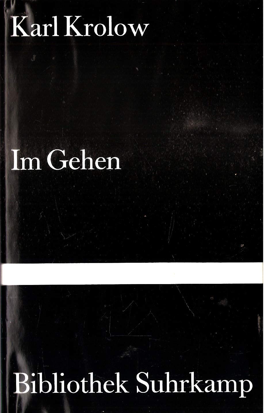 Im Gehen (Bibliothek Suhrkamp) Contemporary literature