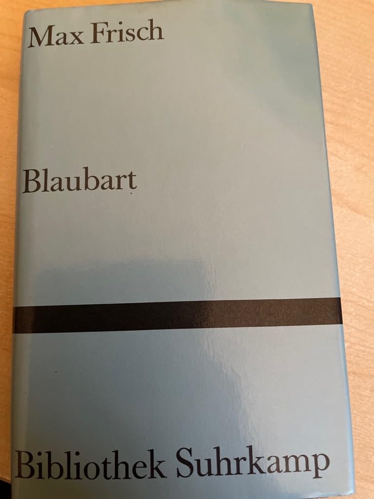 Blaubart: Eine Erzählung (Bibliothek Suhrkamp) Contemporary literature