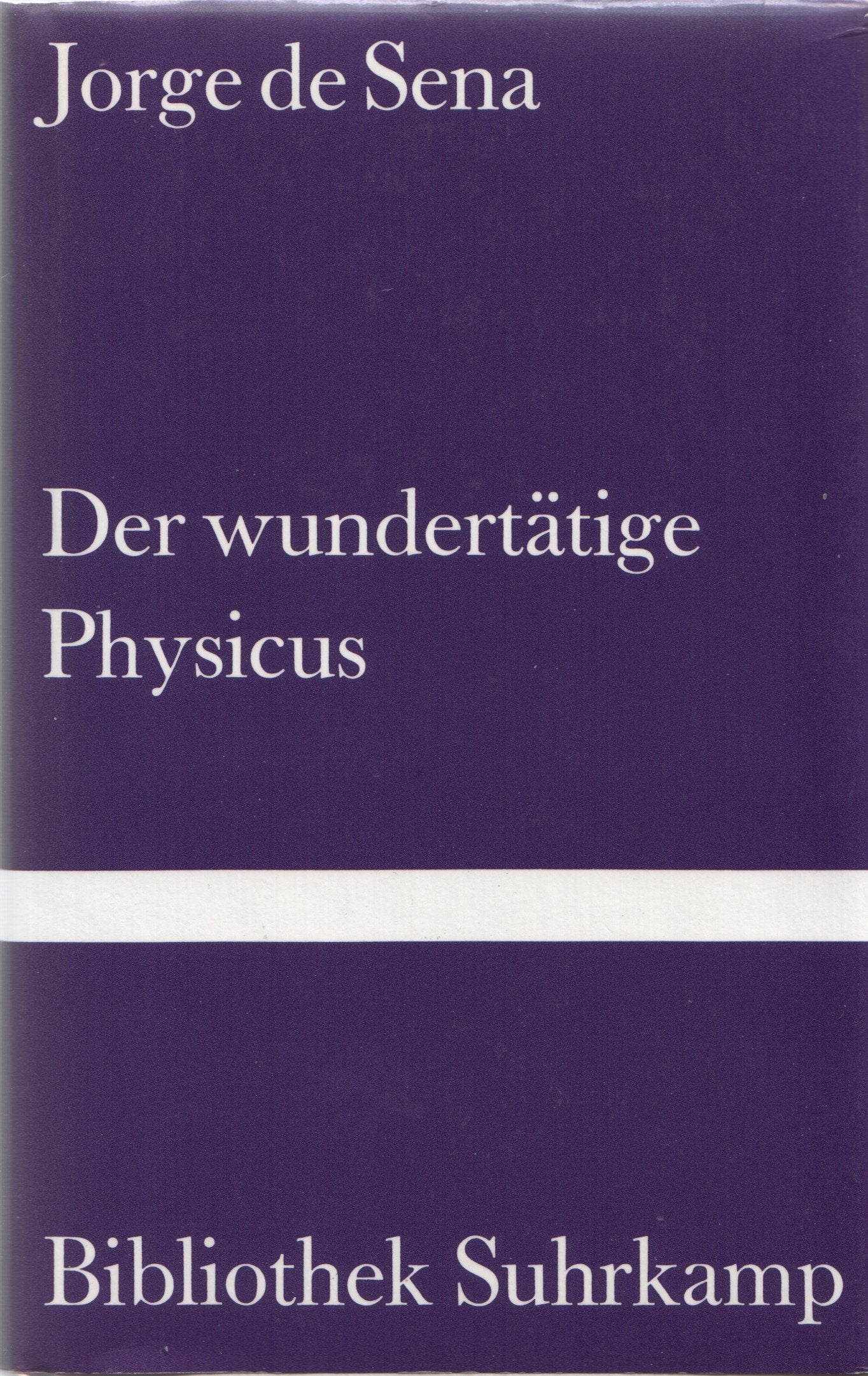 Der wundertätige Physikus: Eine Novelle (Bibliothek Suhrkamp) Books
