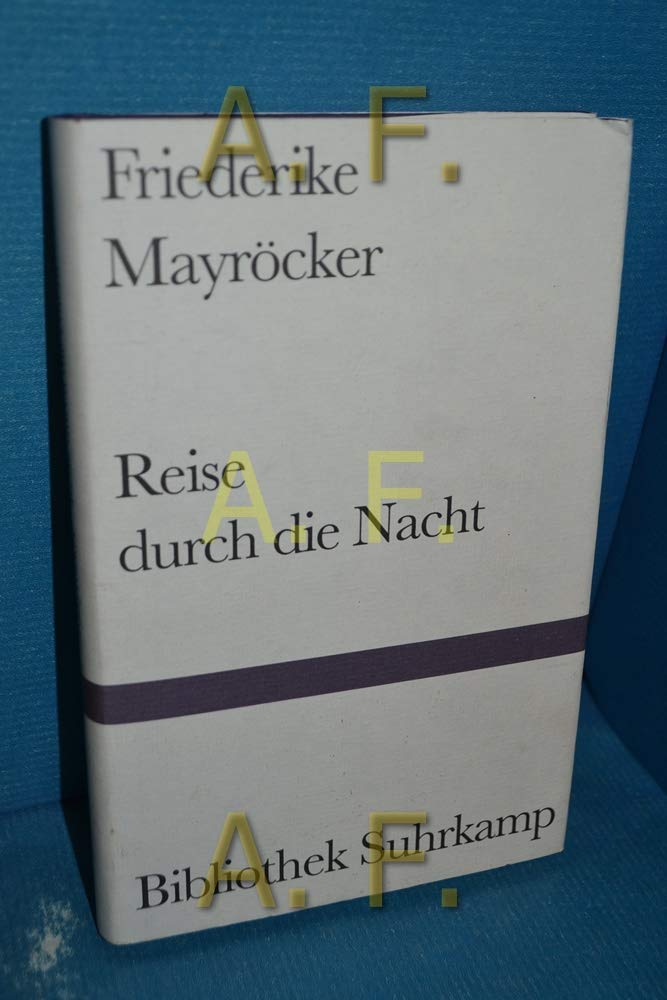 Reise durch die Nacht (Bibliothek Suhrkamp) Contemporary literature