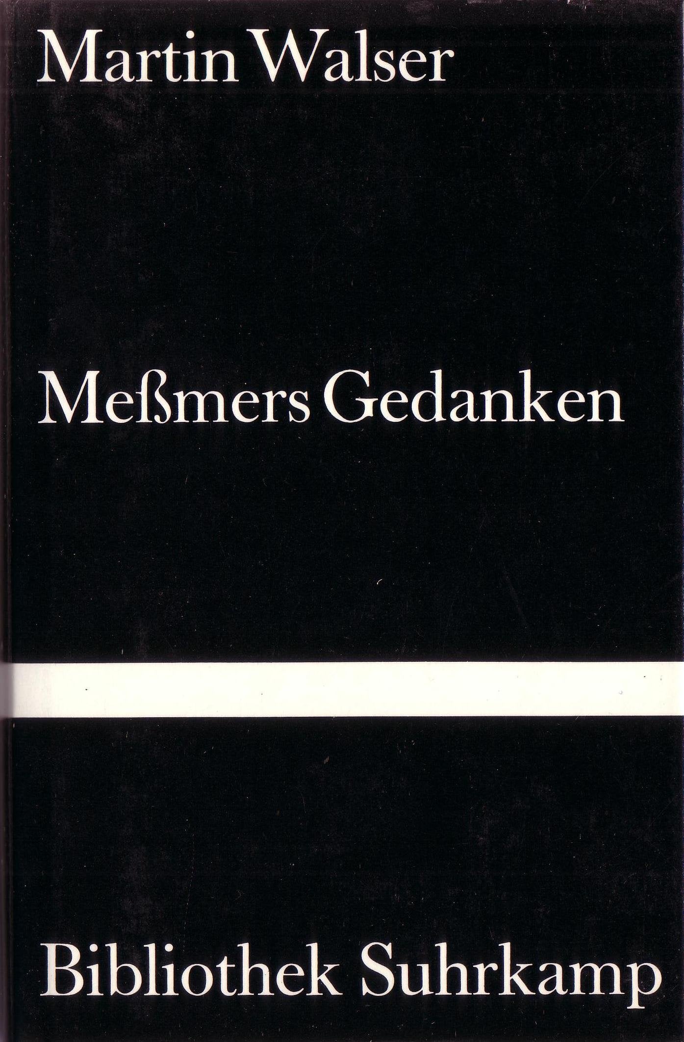 Meßmers Gedanken (Bibliothek Suhrkamp) Books
