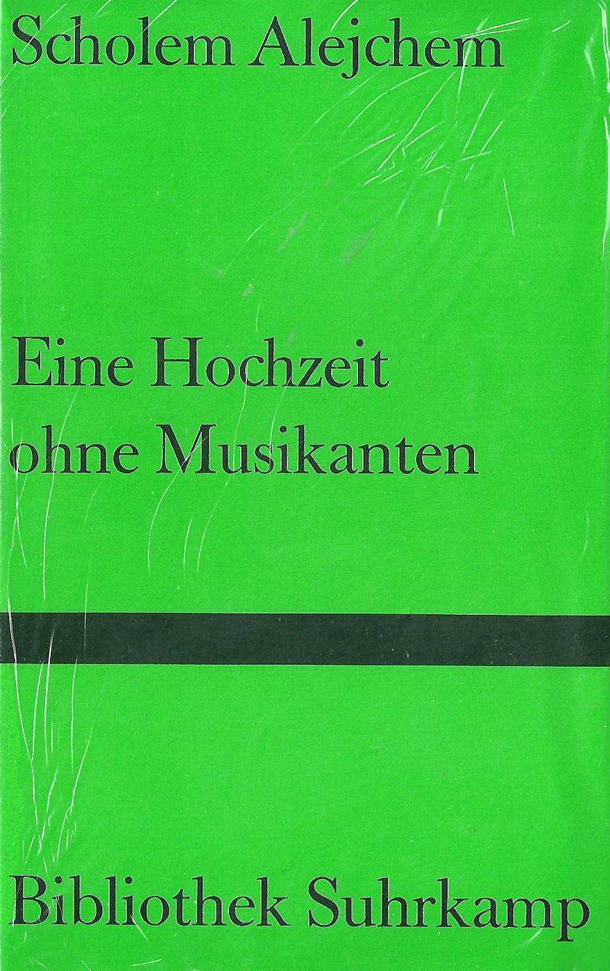 Eine Hochzeit ohne Musikanten: Erzählungen (Bibliothek Suhrkamp) Books